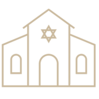 בתי כנסת ואולמות